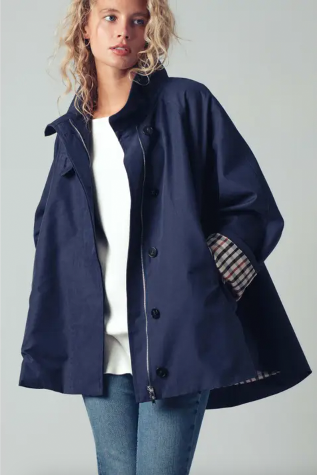 A-Line Trench Jacket