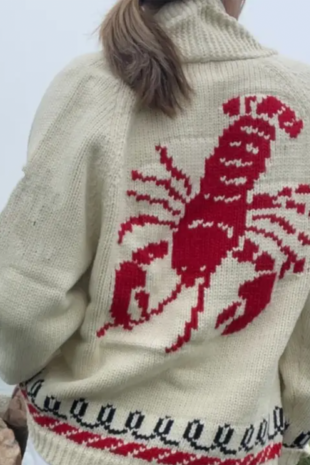 Lobster Cardigan