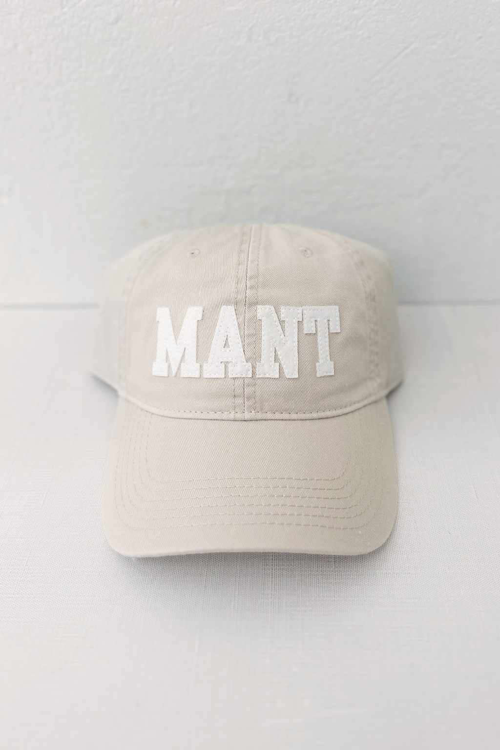 MANT Felt Embroidered Hat