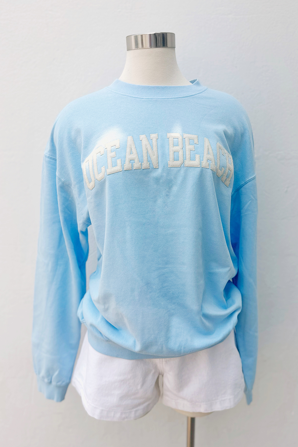 Ocean Beach Applique Crewneck