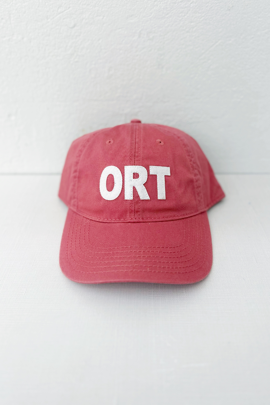 ORT Felt Embroidered Hat