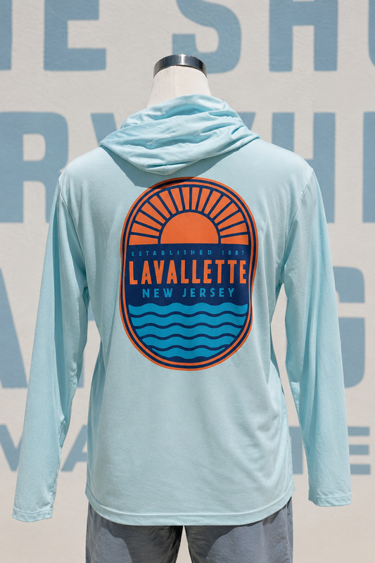 Lavallette Sundial Hooded UV Sun Shirt
