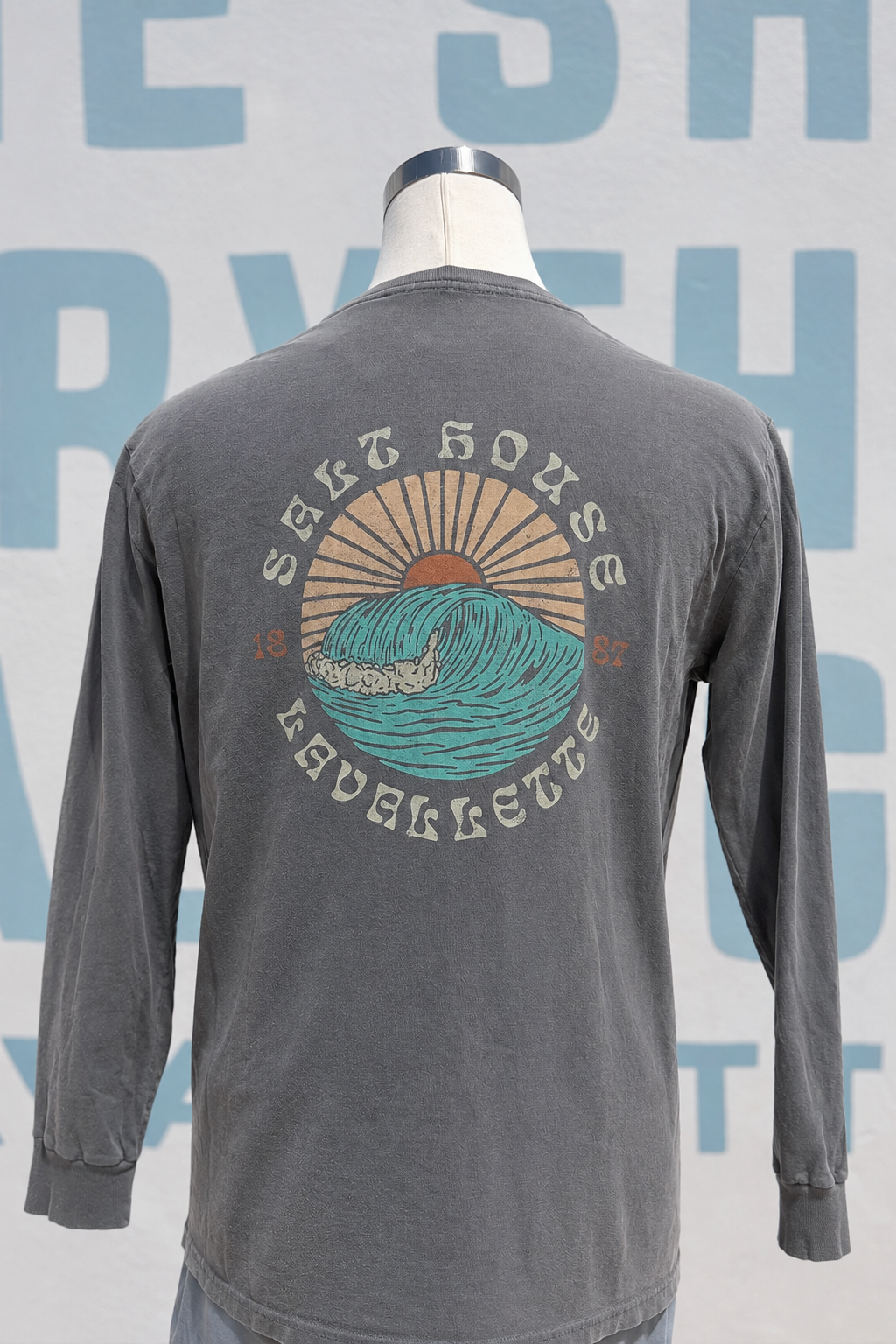 Salt House Wave LS Tee