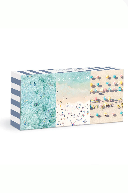 Gray Malin 3-in-1 Puzzle Set - The Beachside