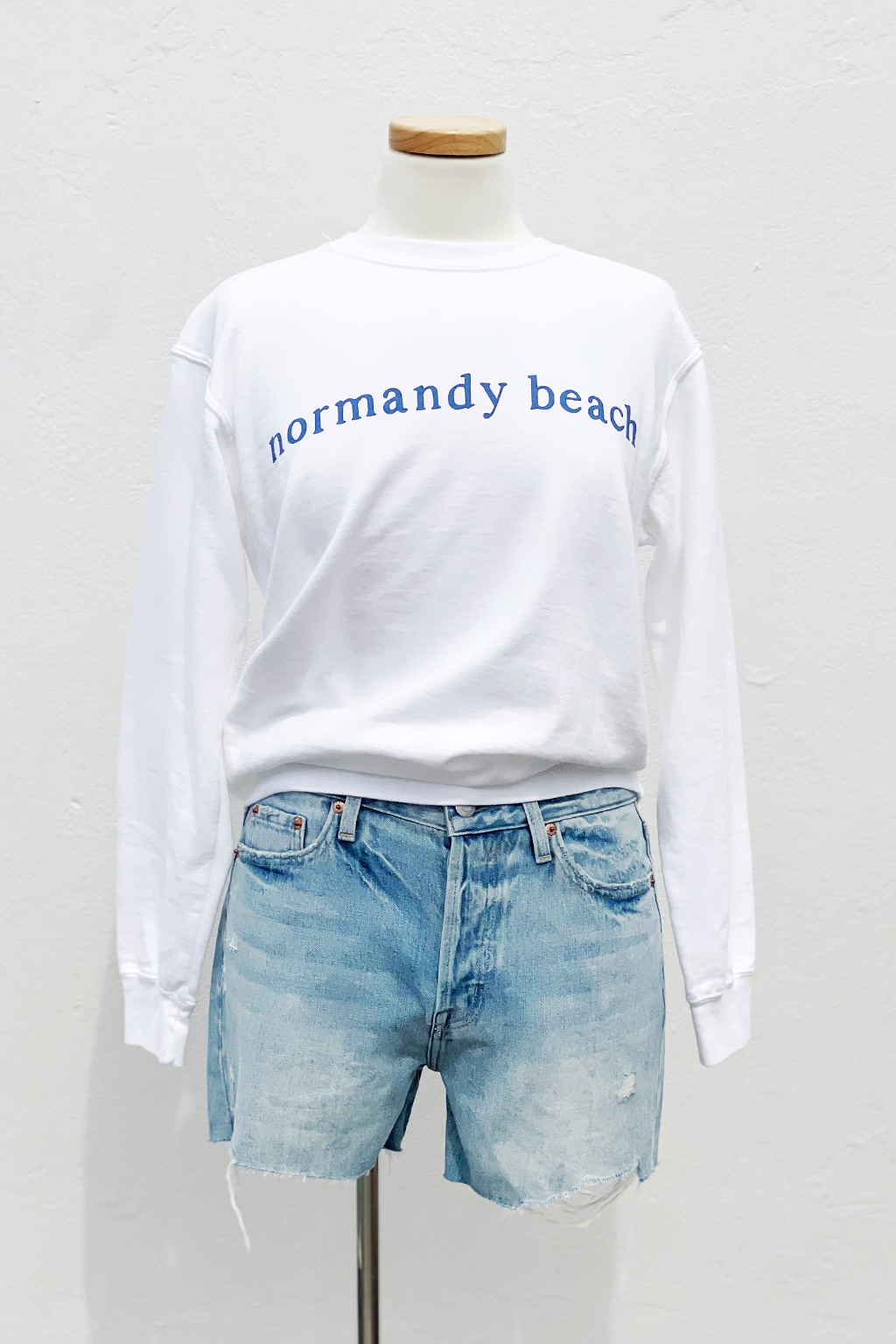 Normandy Beach Beach Town Sweatshirt