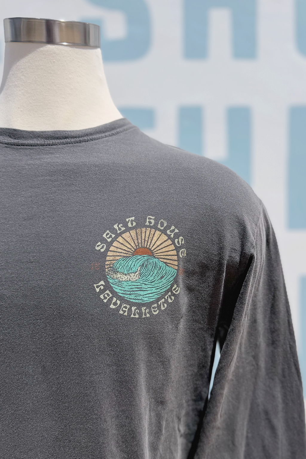 Salt House Wave LS Tee