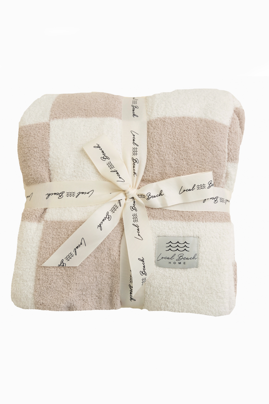 Luxe Checker Home Blanket