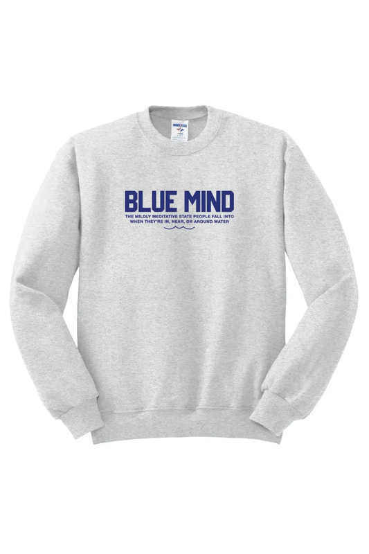 Blue Mind Pullover Crewnwck