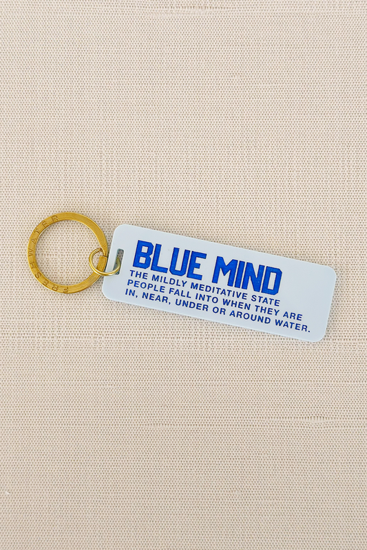 Blue Mind Keychain - Sky Blue