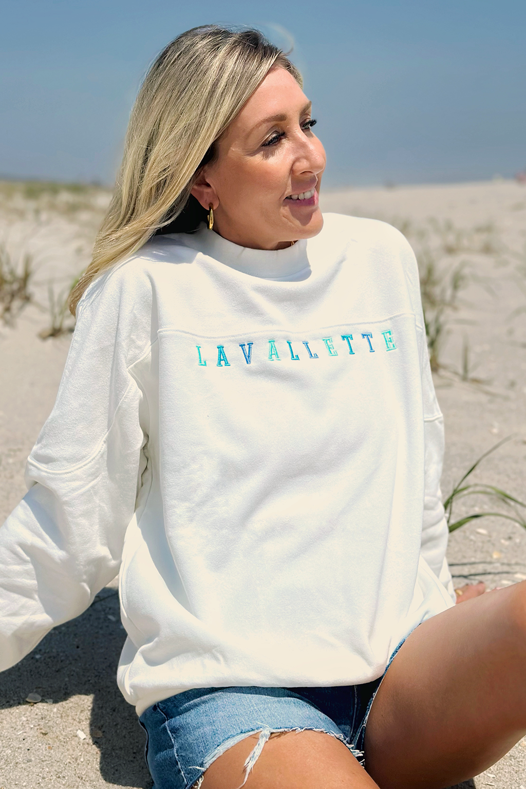 Candy Colored Lavallette Sweatshirt