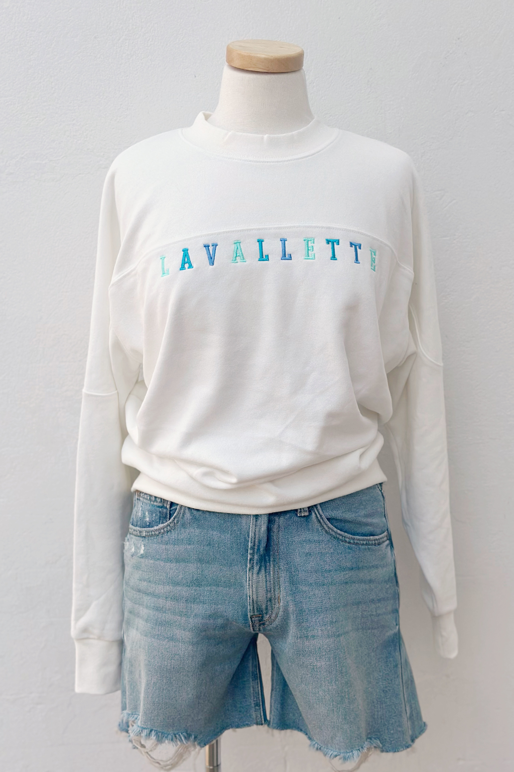 Candy Colored Lavallette Sweatshirt