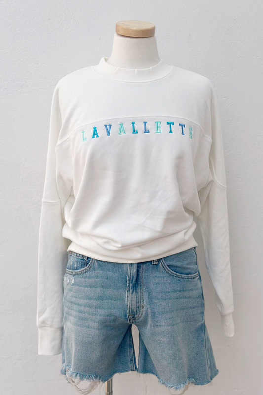 Candy Colored Lavallette Sweatshirt