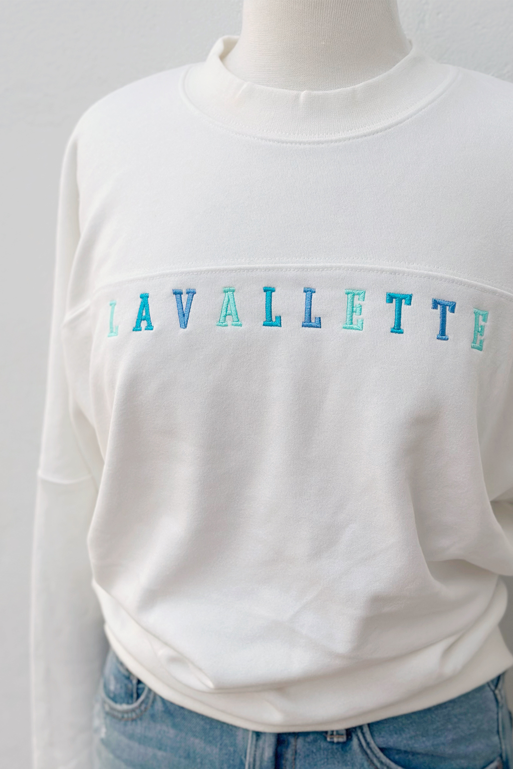 Candy Colored Lavallette Sweatshirt