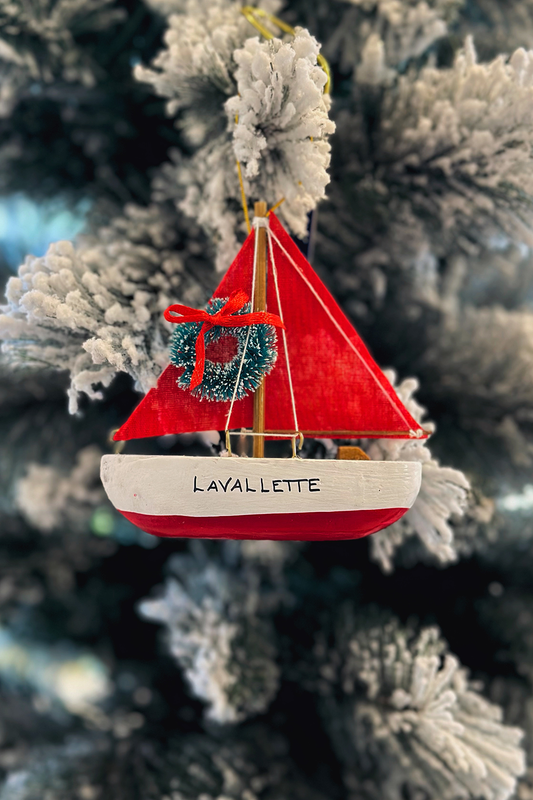 Sailboat Ornament