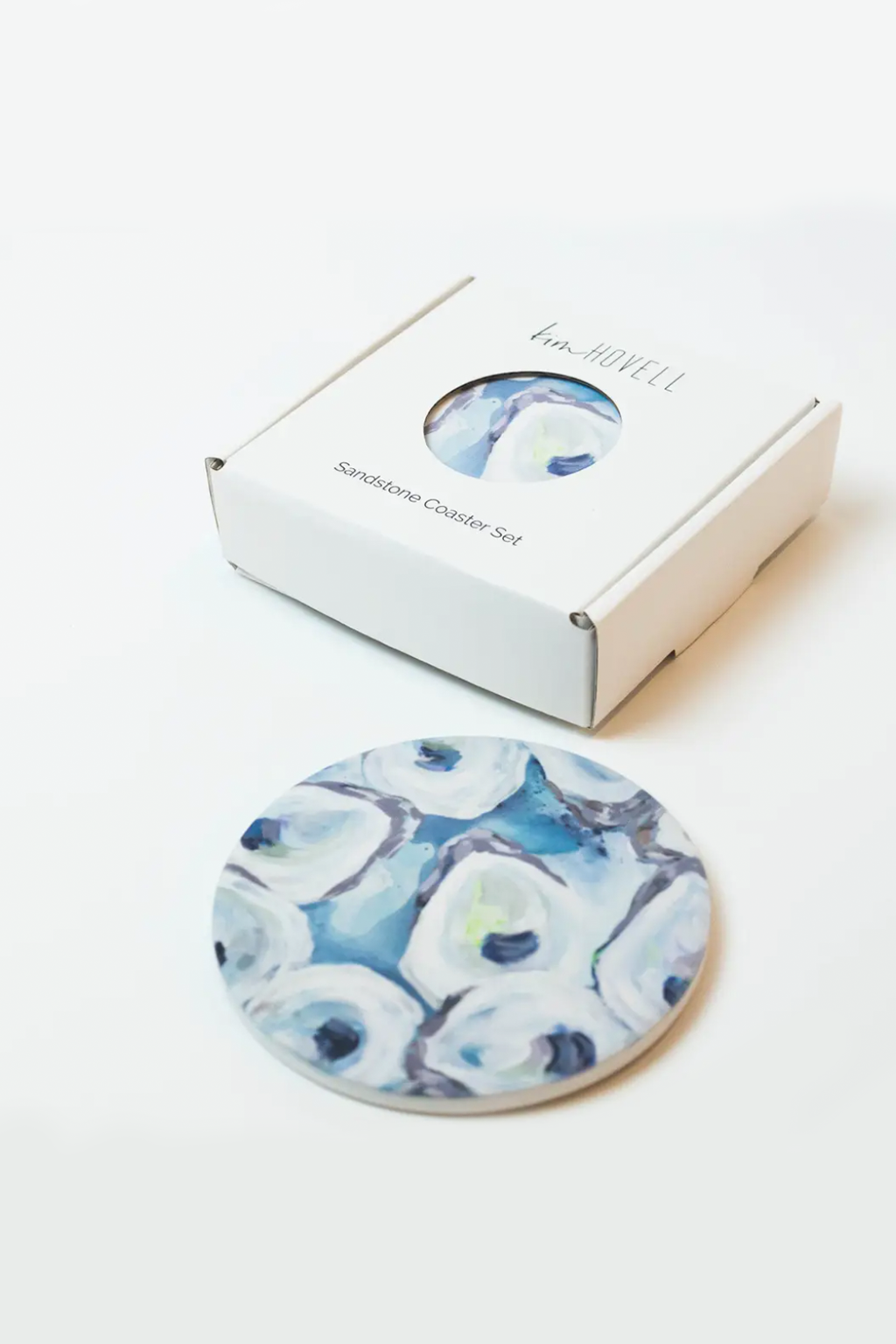 Set Of 4 Coasters-Ebb & Flow