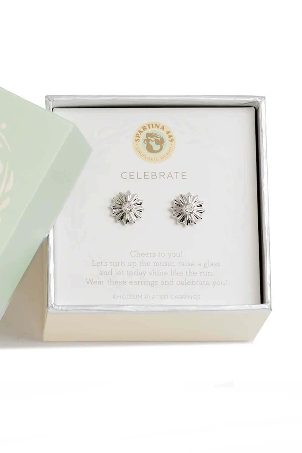 Sea La Vie Silver Earrings