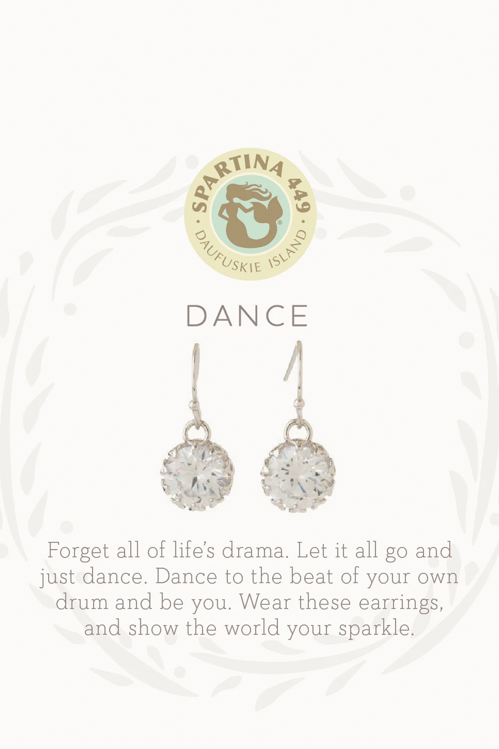 Sea La Vie Silver Earrings