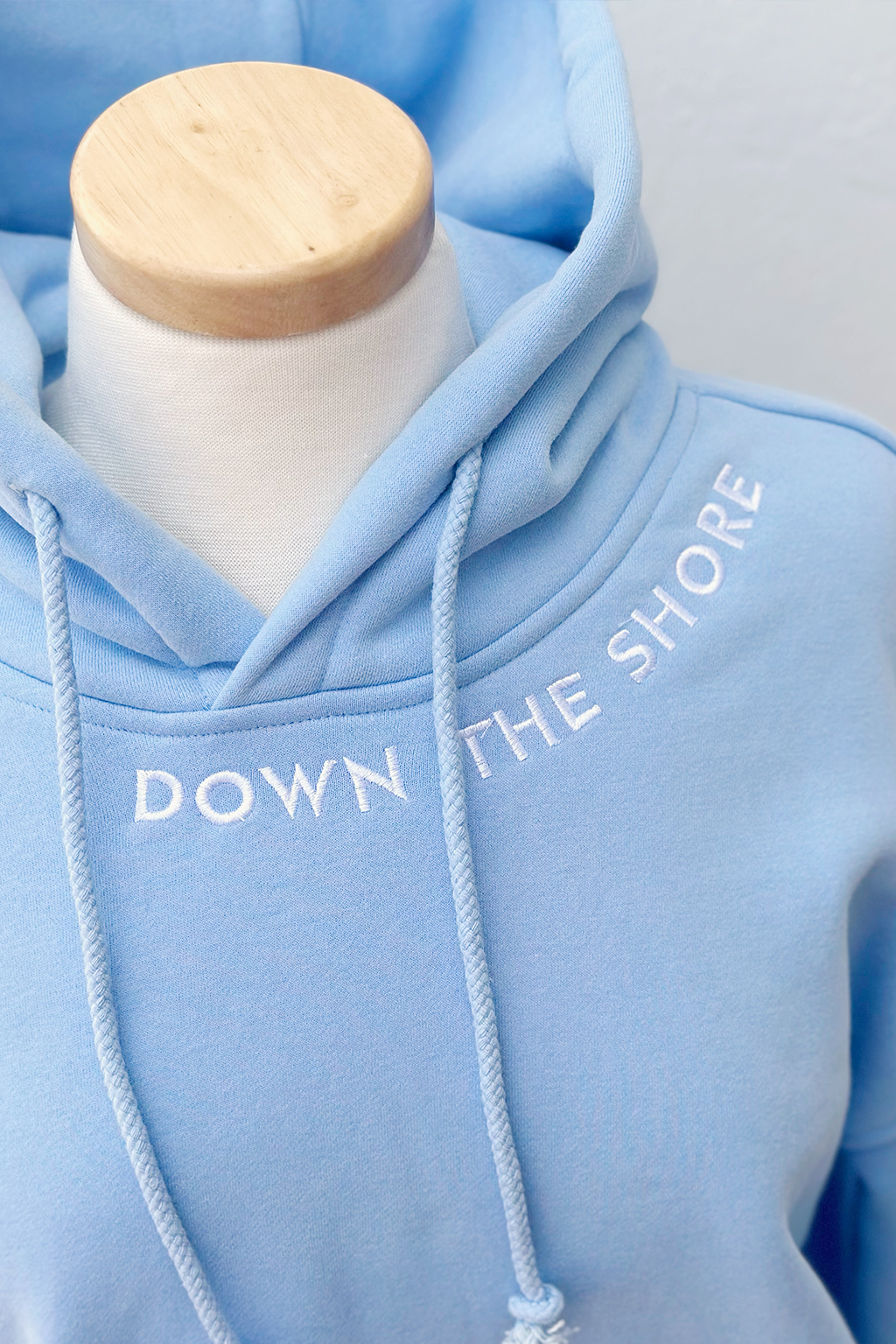 Down the Shore Embroidered Hoodie