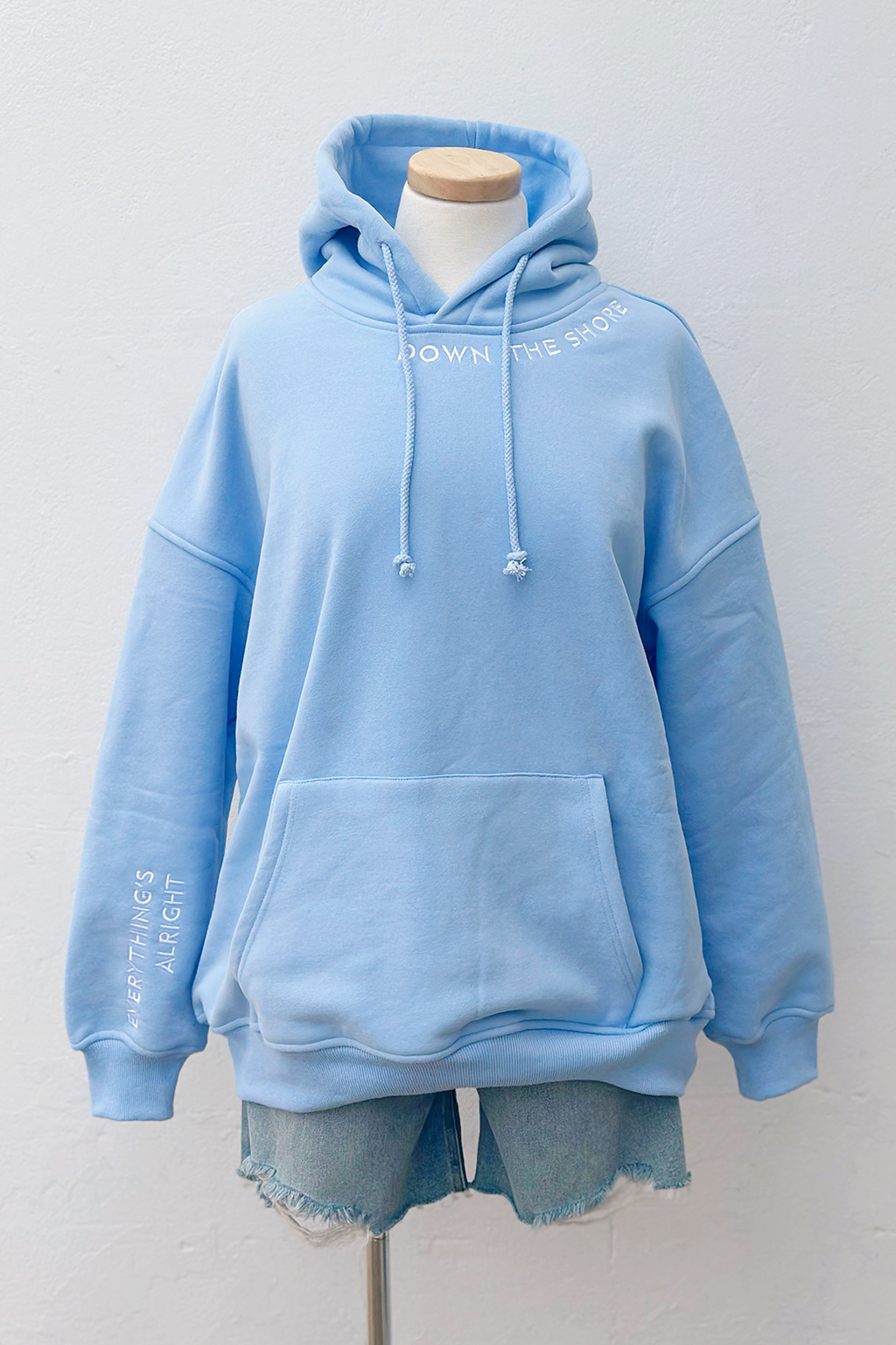 Down the Shore Embroidered Hoodie