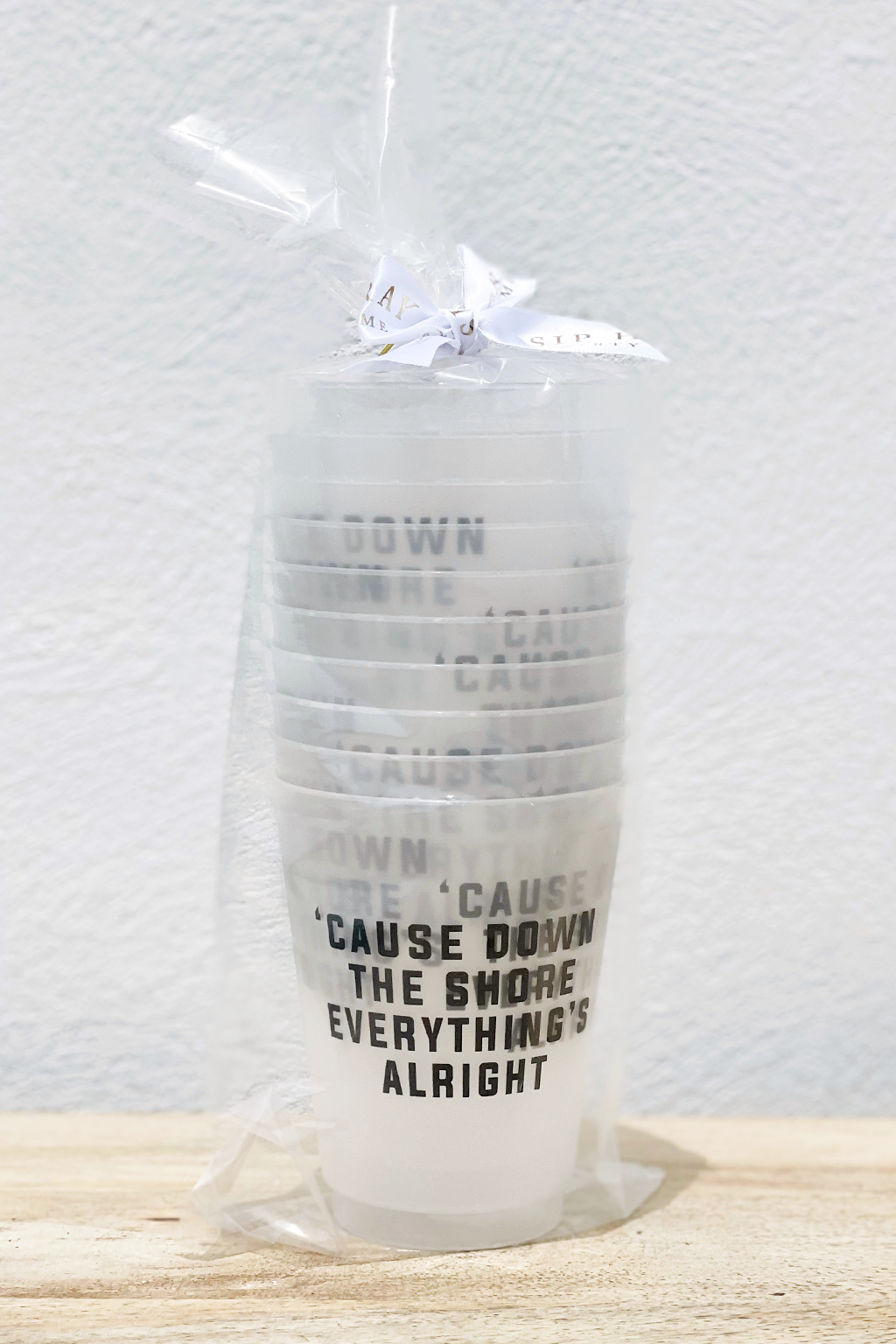 Down the Shore Reusable Cup Set