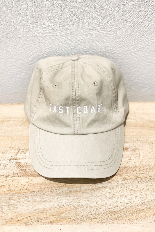 East Coast Baseball Hat - Stone