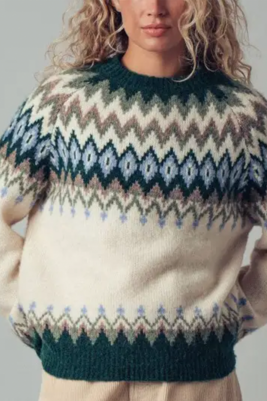 Fairisle Woool Blend Sweater