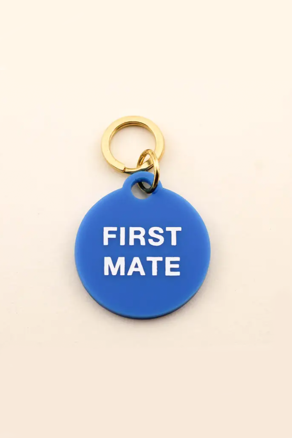 Acrylic Pet Tag Blue - First Mate