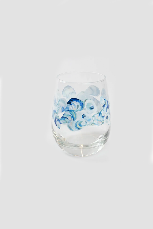 Wine Glass-Flowing Shells