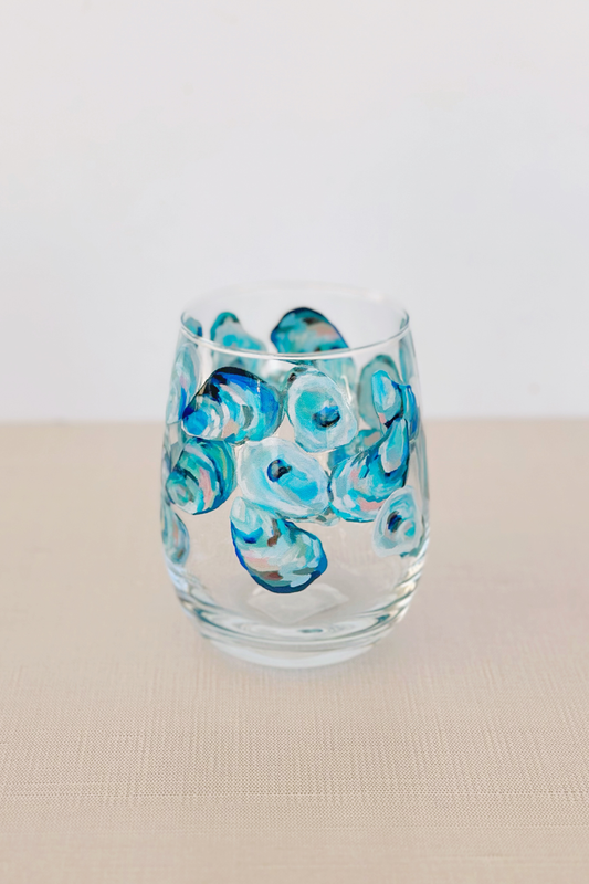 Wine Glass-Flowing Shells