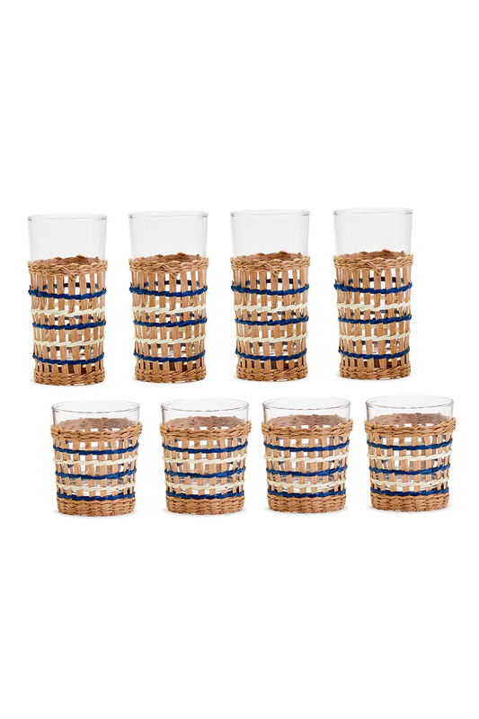 Santorini Lattice Glasses