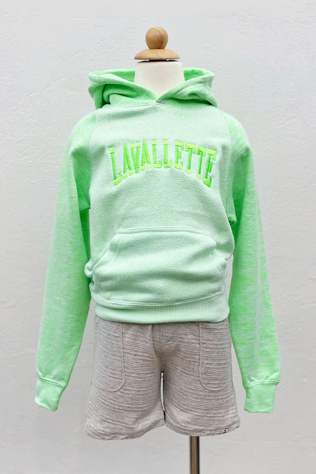 Lavallette Neon Two-Tone Hoodie (Youth)