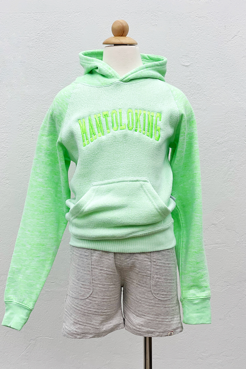 Mantoloking Neon Two-Tone Hoodie (Youth)