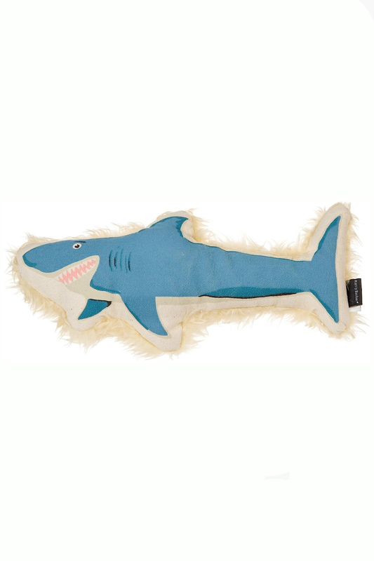 Large Shark Canvas Dog Toy