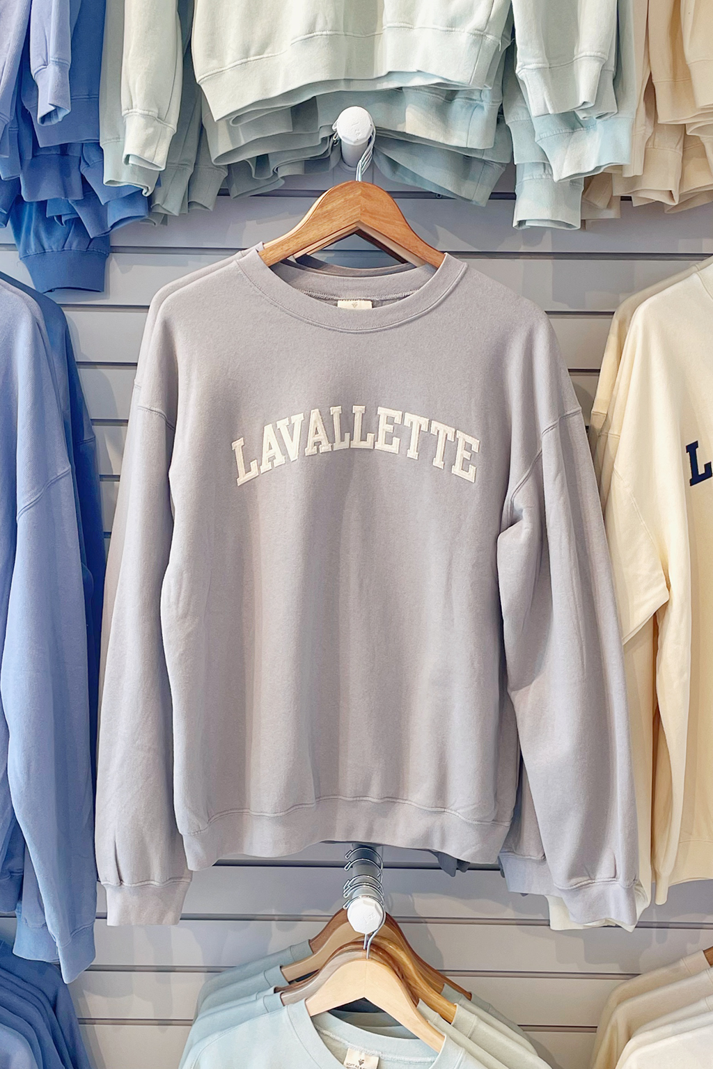 Lavallette Applique Crewneck