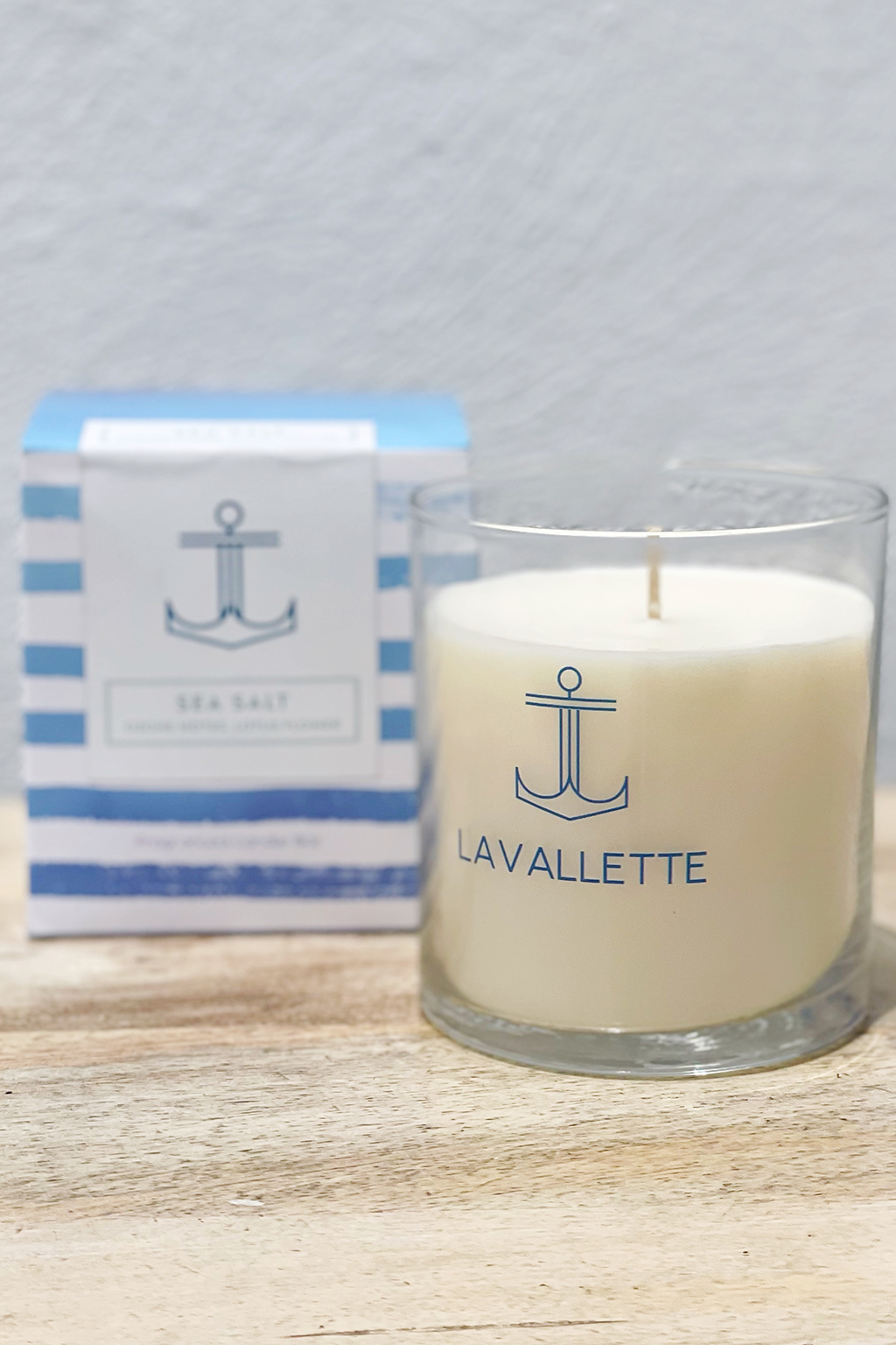 8oz Sea Salt Jar Candle Lavallette