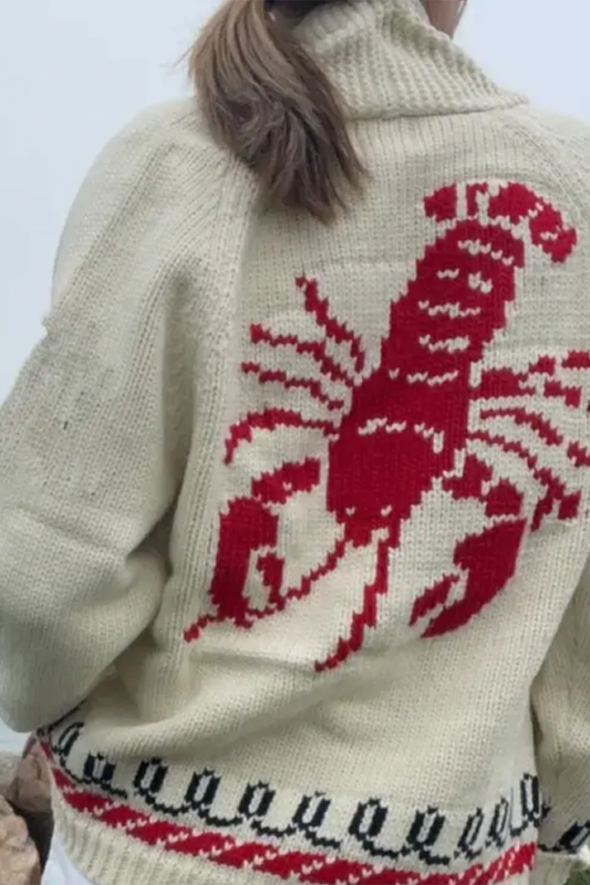 Lobster Cardigan