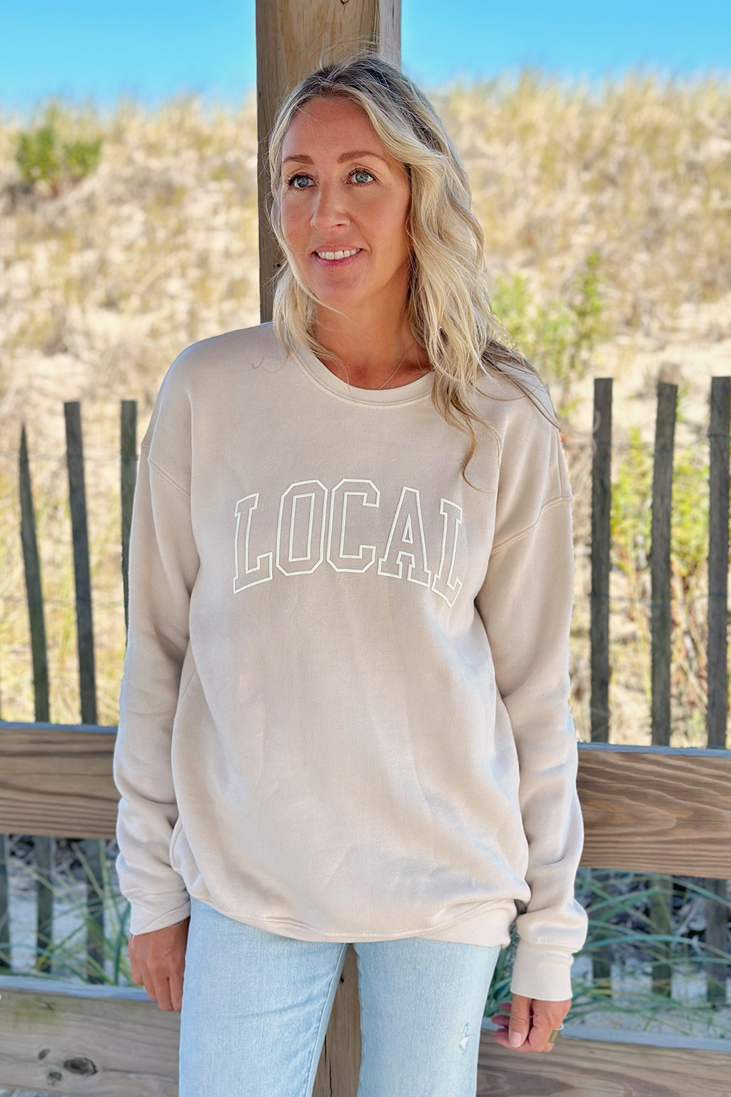 LOCAL Puff Print Sweatshirt