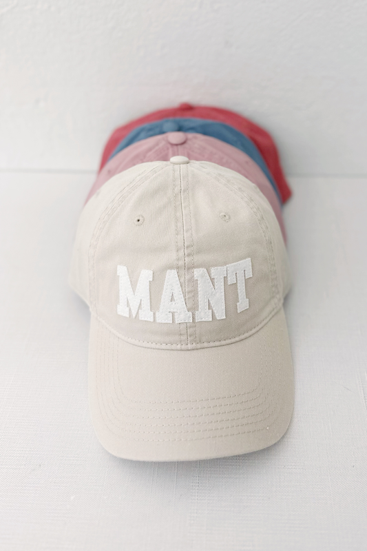 MANT Felt Embroidered Hat