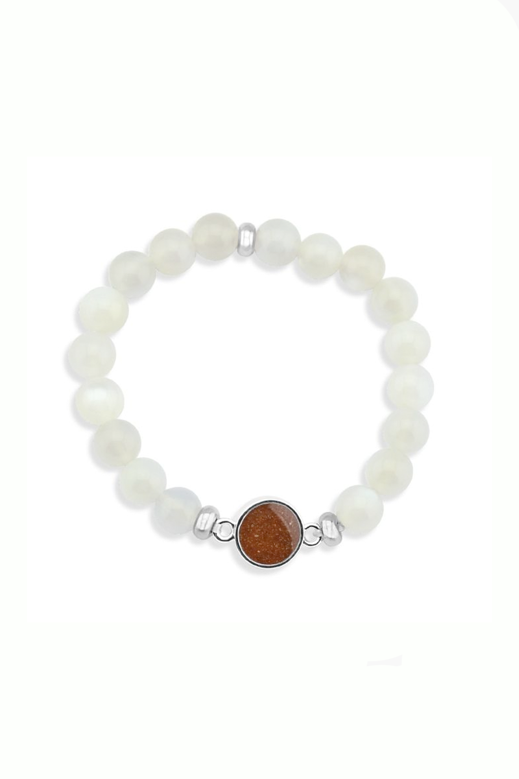 Lavallette Sand Round Beaded Bracelet