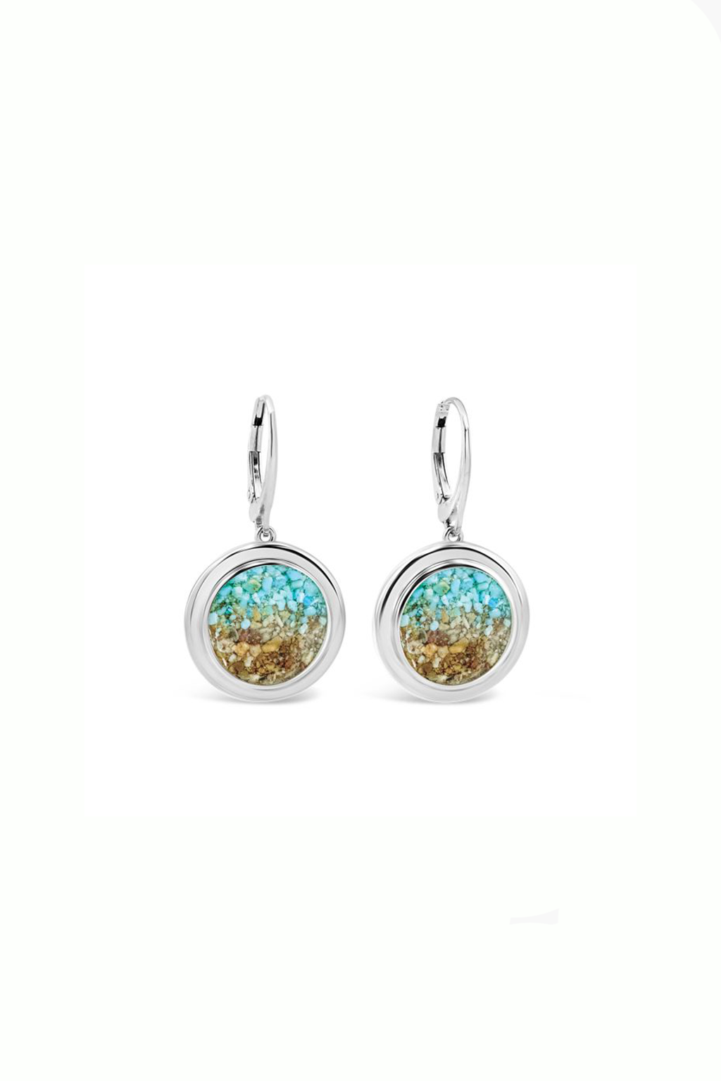 Neptune Earrings - Turquoise Gradient