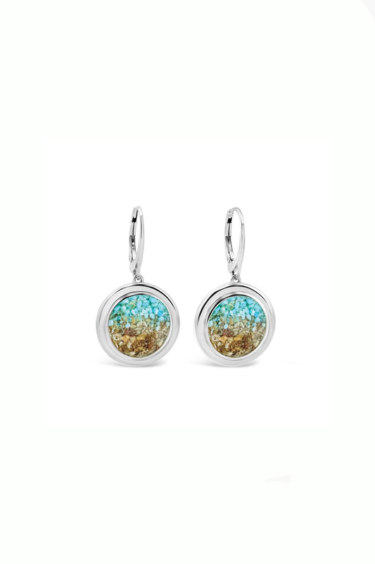 Neptune Earrings - Turquoise Gradient