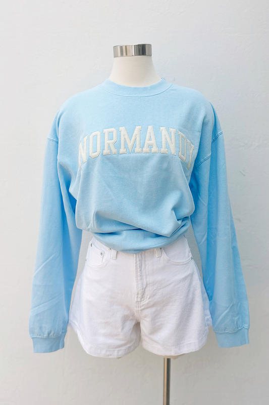 Normandy Applique Crewneck