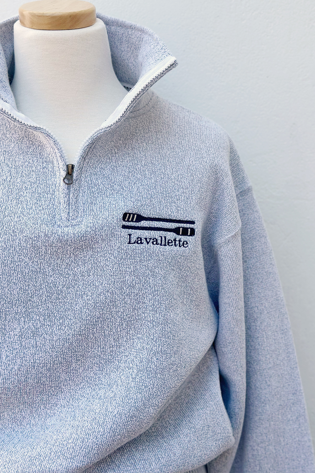 Lavallette Oars 1/4 Zip Sweatshirt