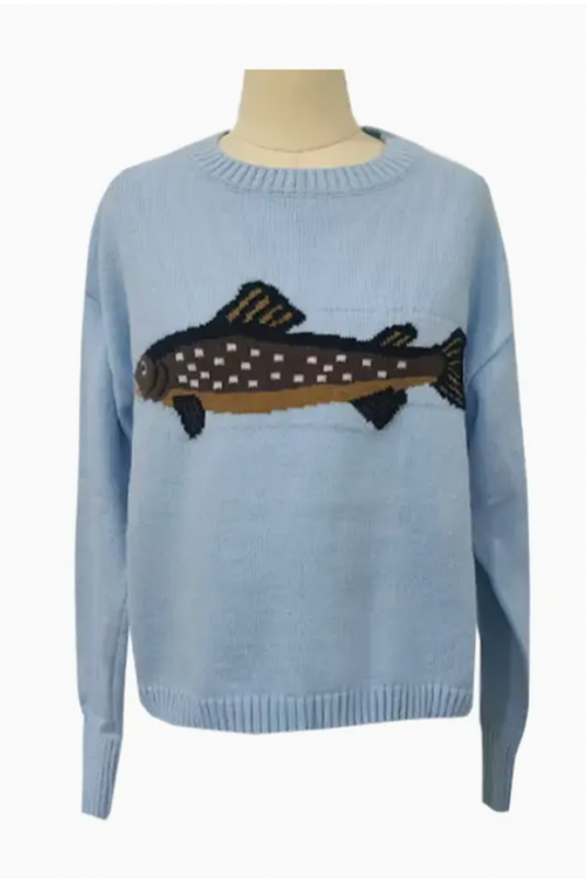 Ocean Fisherman Sardine Sweater