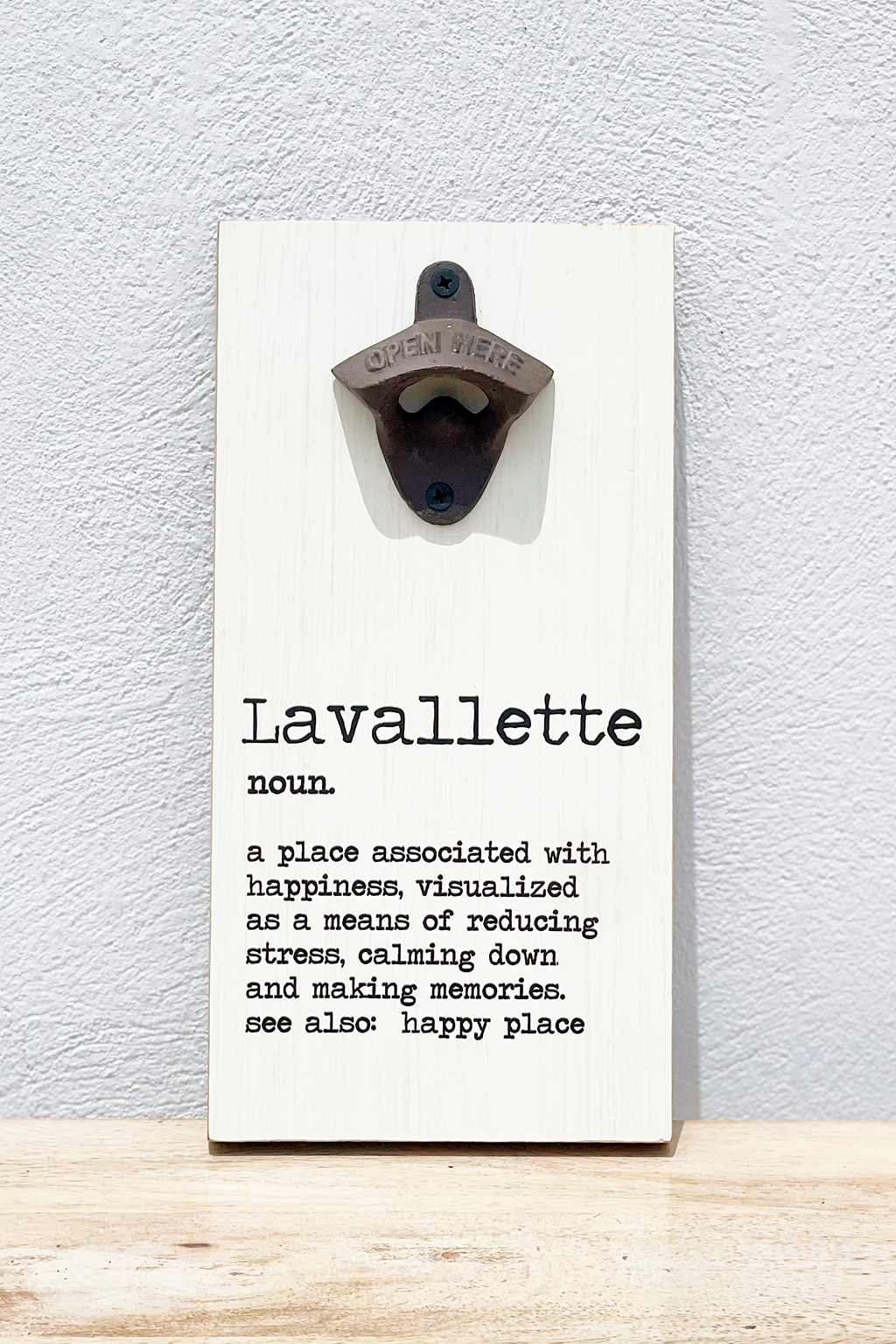 Happy Place Bottle Opener