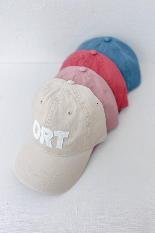 ORT Felt Embroidered Hat