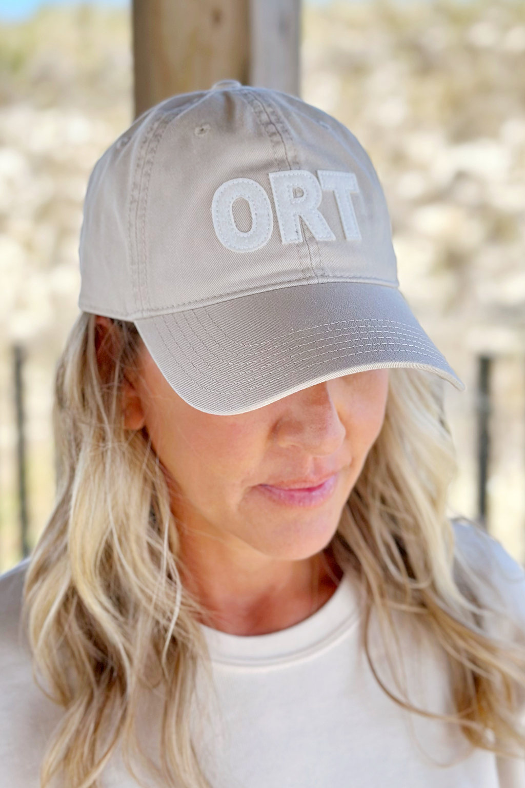 ORT Felt Embroidered Hat