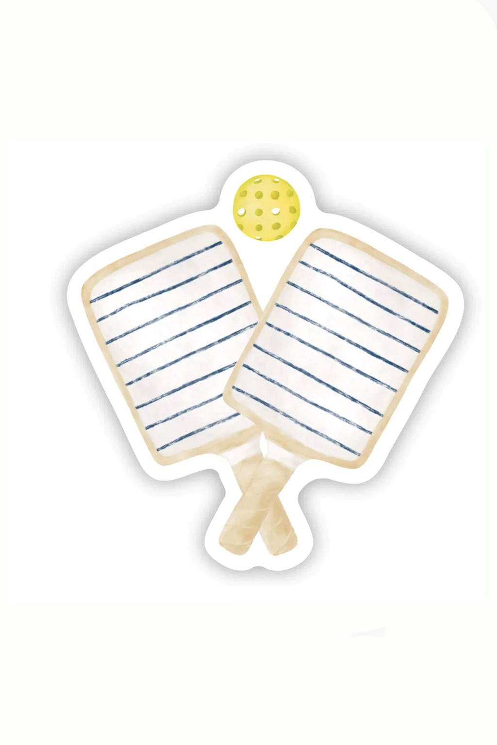 Pickleball Vinyl Sticker