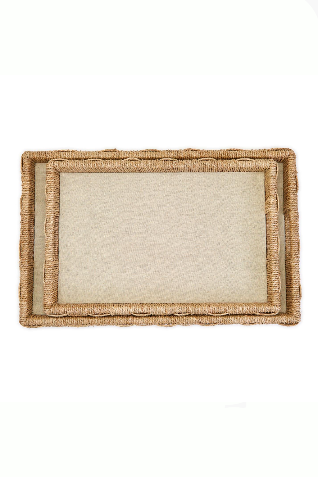 Sea Grass & Rattan Tray