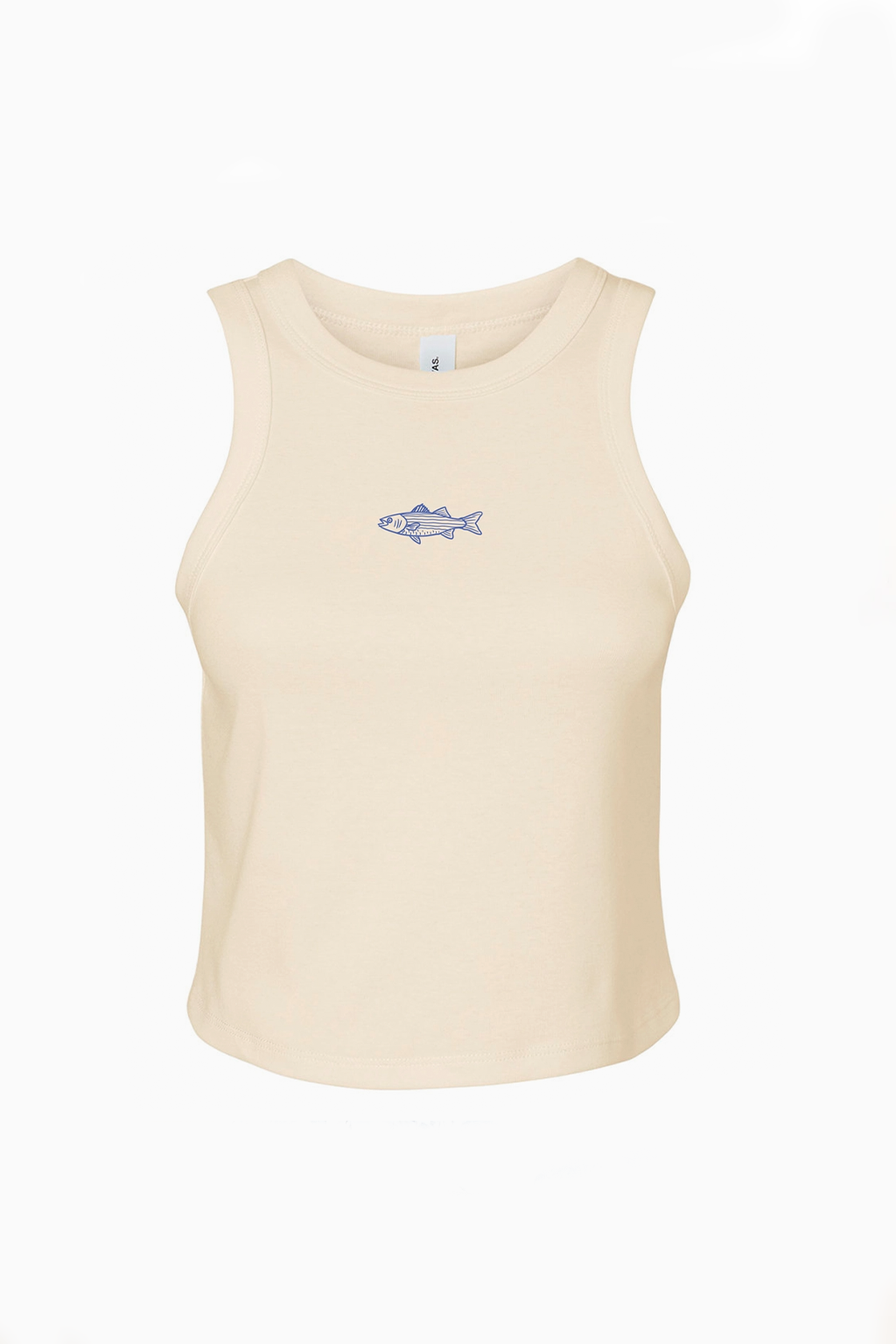 Freshwater Fish Ribbed Racer Tank